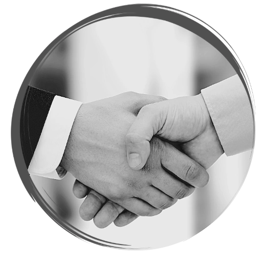 Partnership handshake.